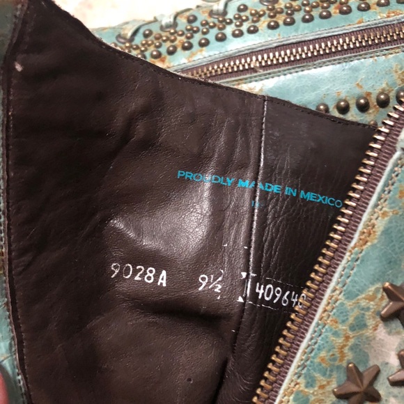 Double D Ranch Killa Flag Boots 9.5 Cowboy Lane - Picture 13 of 16